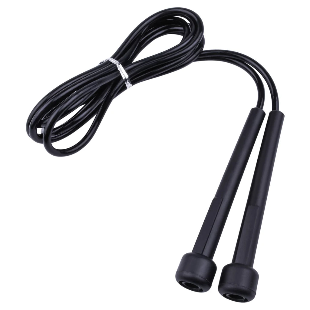 Corde à sauter CrossFit PVC - Corde de vitesse ajustable fitness boxe MMA