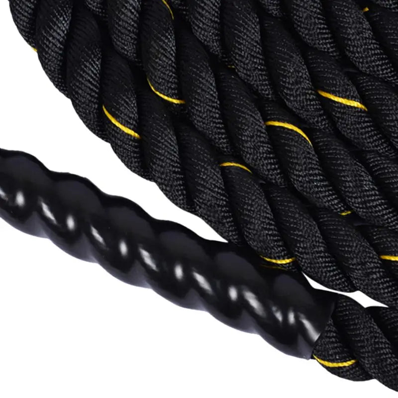 Corde à sauter lourde - Battle rope musculation force endurance homme femme