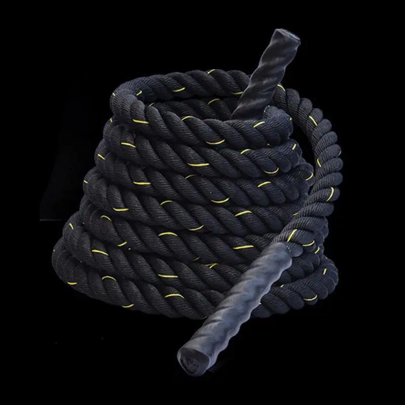 Corde à sauter lourde - Battle rope musculation force endurance homme femme