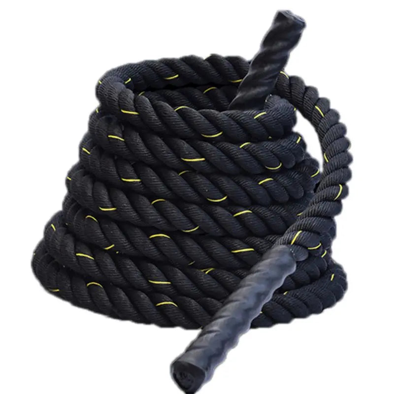 Corde à sauter lourde - Battle rope musculation force endurance homme femme