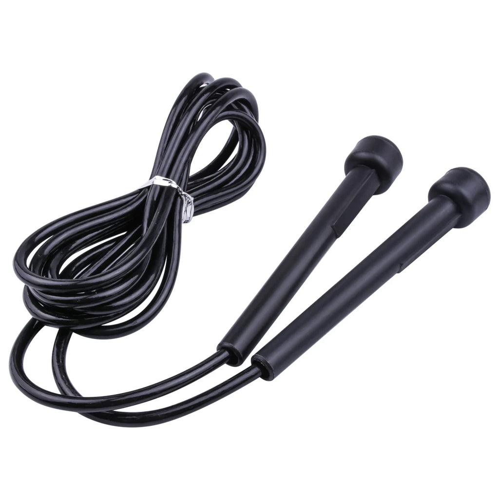 Corde à sauter CrossFit PVC - Corde de vitesse ajustable fitness boxe MMA