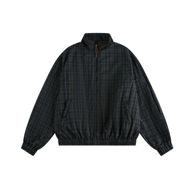 Reversible Vintage Unisex Loose Casual Sport Jacket