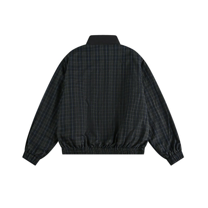 Reversible Vintage Unisex Loose Casual Sport Jacket